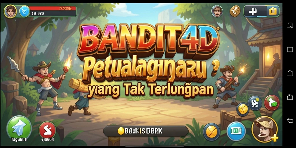 Gameplay BANDIT4D yang penuh aksi dan petualangan menunggu Anda.
