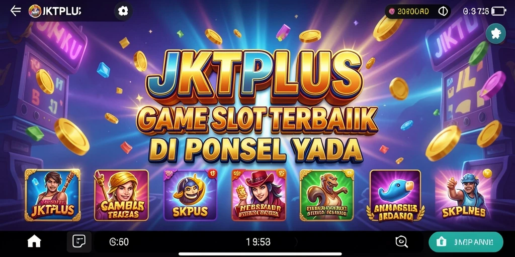 Screenshot gameplay JKTPLUS dengan tampilan menarik dari mesin Slot.