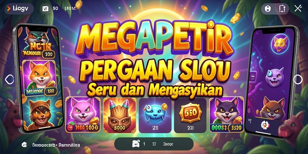 Gameplay MEGAPETIR yang menarik dan penuh warna.