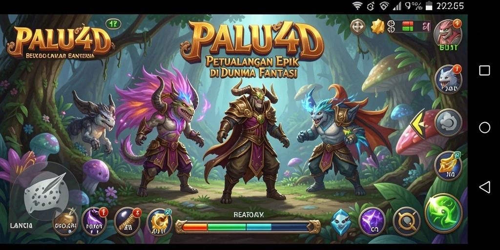 Gameplay seru dan menantang di dunia fantasi PALU4D.