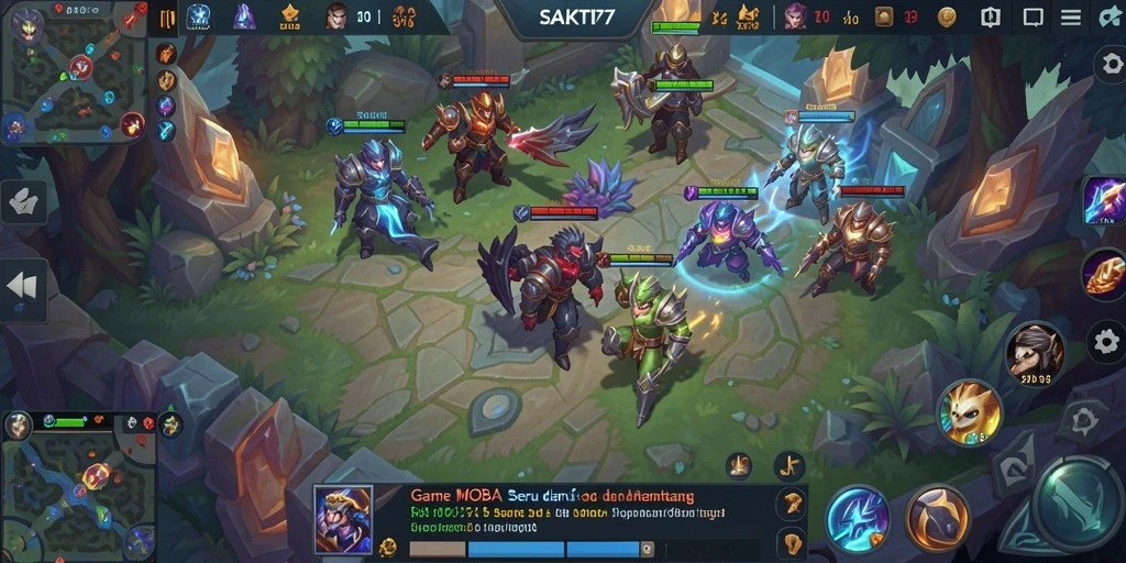 Gameplay SAKTI77 yang menegangkan dan seru.