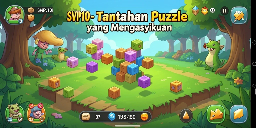 Tampilan gameplay menarik dan penuh tantangan dari SVIP10.