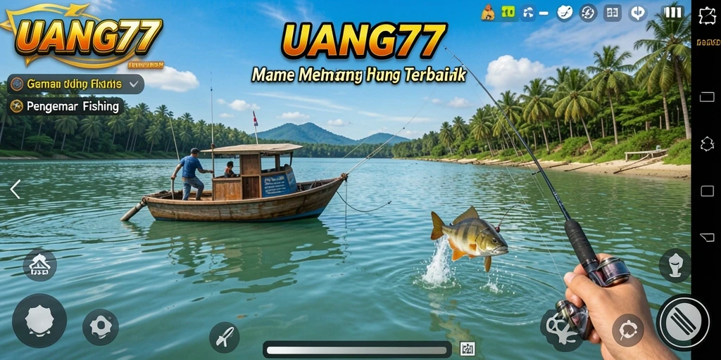 Gameplay seru memancing berbagai jenis ikan di UANG77.