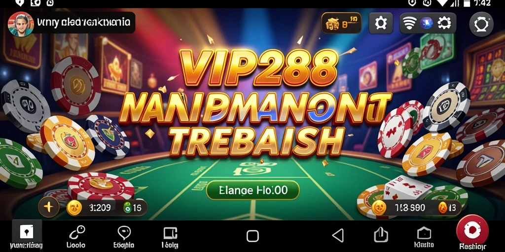 Tampilan grafis menarik dari gameplay Kasino VIP288.